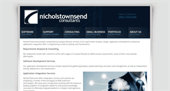 Desktop Screenshot of nicholstownsend.com