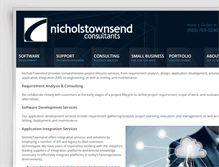 Tablet Screenshot of nicholstownsend.com